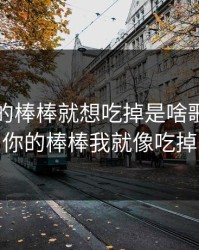 看见你的棒棒就想吃掉是啥歌，看到你的棒棒我就像吃掉